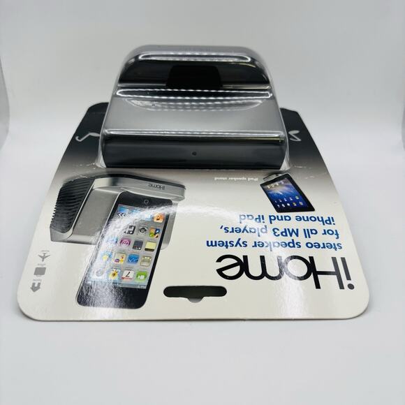 NEW iHome iHM16 Stereo Speaker System Dock for iPhone, iPad, MP3 Players, Phones - Picture 5 of 10